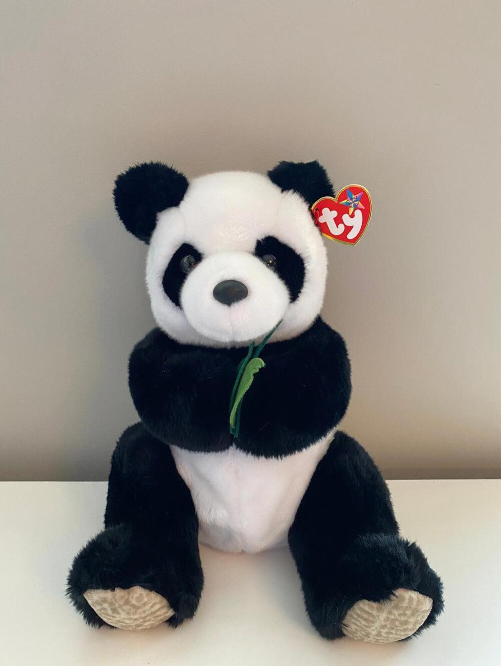 Ty Beanie Buddy “Li Mei” the Panda Bear *Rare* (11 inch)